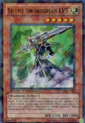 Silent Swordsman LV5 - DT05-EN056 - Super Rare - 1st Edition