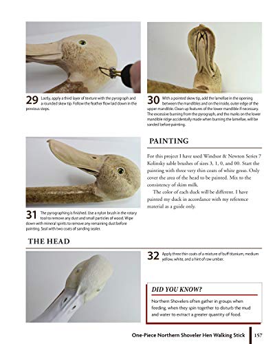 Carving Creative Walking Sticks and Canes: 13 Projects to Carve in Wood (Fox Chapel Publishing) Step-by-Step Instructions, Stickmaking Tips, Finishing, and More, for Carvers from Beginner to Advanced - Image 8