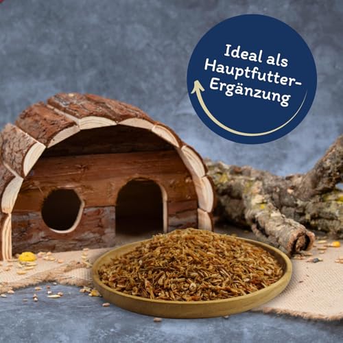 Lyra Pet® 1 kg Shrimps getrocknet | Sonnengetrocknete Garnelen als Tierfutter | Reich an Proteinen & Omega-3-Fettsäuren | Natürliches, artgerechtes Futter für Fische, Vögel, Hunde, Katzen & Reptilien