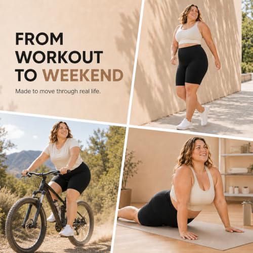 HLTPRO 3 Pack Plus Size Shorts