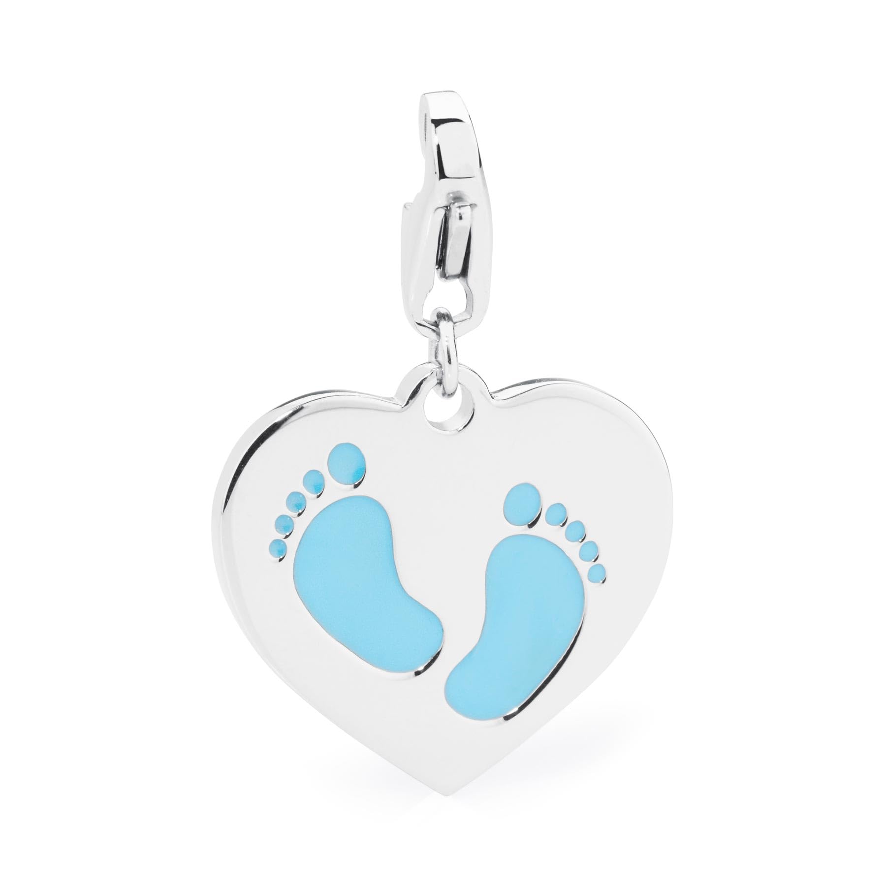 Charm Cuore S'Agapò In Acciaio 316L Con Smalto Corallo - Collezione Happy, Modello SHA344 - Foto 6