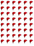 48pcs Santa Hats for Little ones, Comfortable Christmas Hats Bulk, Red Classic Santa Claus Hat, Gorro De Navidad Para NiñOs