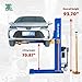 XK M6200 Car Lifts Model 110V Manually Unlock Mobile 6200Lbs Capacity Single Post Lift 36 Months Parts Replacement