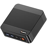 BOSGAME P6 Ryzen 9 6900HX Mini PC, 32GB LPDDR5X Tiny Desktop Computer, 1TB PCIe 4.0 NVMe SSD, Dual LAN, AX210 Wi-Fi 6E, BT 5.3, Triple Display 4K for Gaming, Office and Home