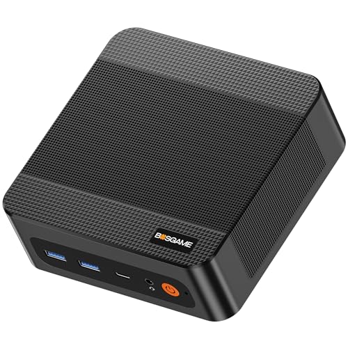 BOSGAME P6 Ryzen 9 6900HX Mini PC, 32GB LPDDR5X Tiny Desktop Computer, 1TB PCIe 4.0 NVMe SSD, Dual LAN, AX210 Wi-Fi 6E, BT 5.3, Triple Display 4K for Gaming, Office and Home