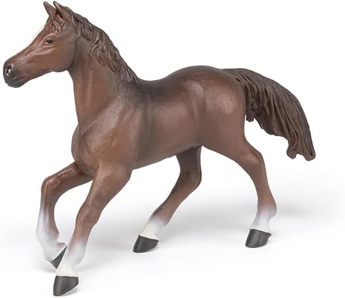 Miniatura 3 de Papo - Pintado a mano - Figurita - Caballos, potros y ponis - Figura de yegua anglo-árabe-51075 - Coleccionable - para niños - Adecuado para niños y