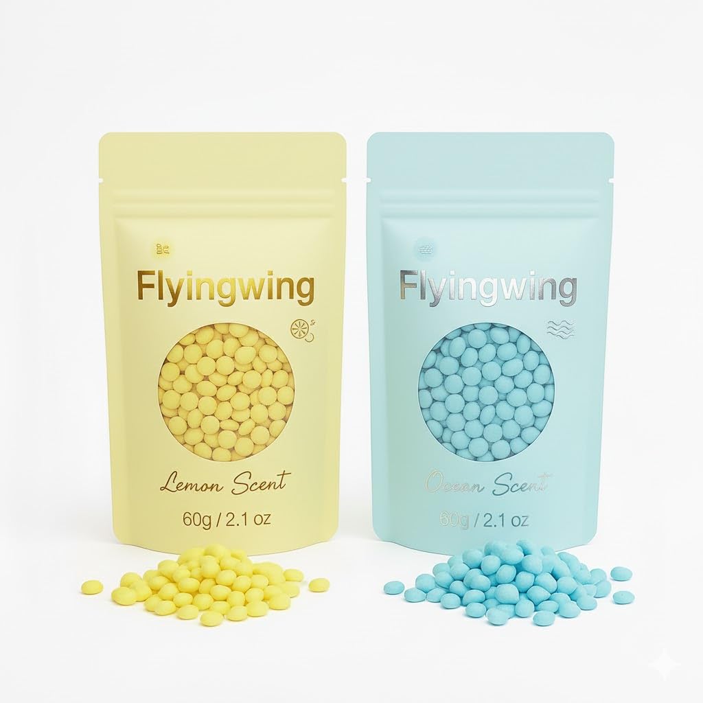 Flying Wing Laundry Fragrance Beads 2-Pack – Lemon Fresh Scent | Long-Lasting Freshness Booster & Odor Eliminator for Clothes | Laundry Perfume Beads for All Fabrics & Washing Machines-image-49