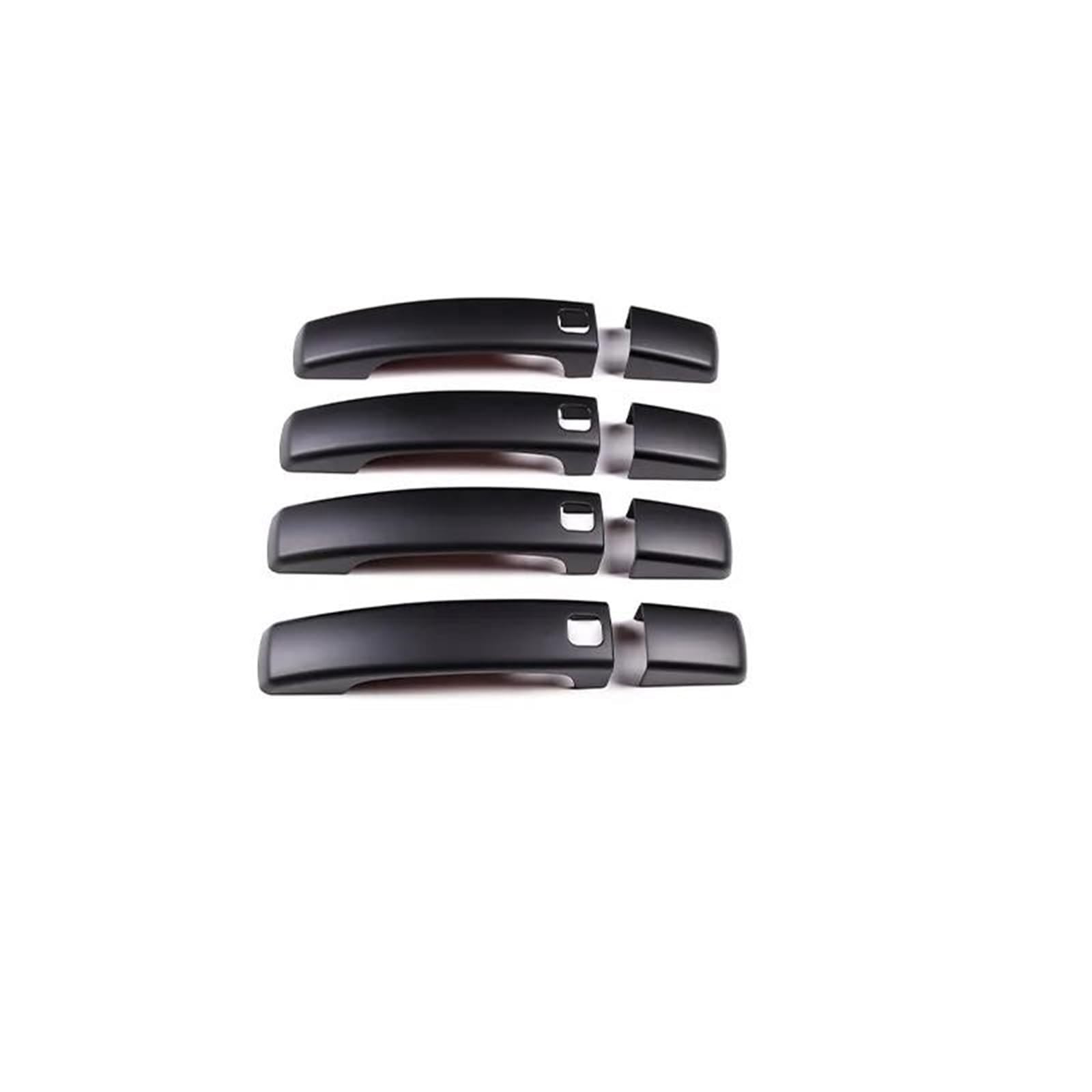 ZAPORA 8pcs Car Door Handles Decorative Cover Trim for Land for Rover for Discovery 4 LR4 RR Sport for Freelander(Style 2)