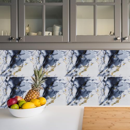 Azulejos Impermeables peel and stick pack de 30 para decoración removible 6