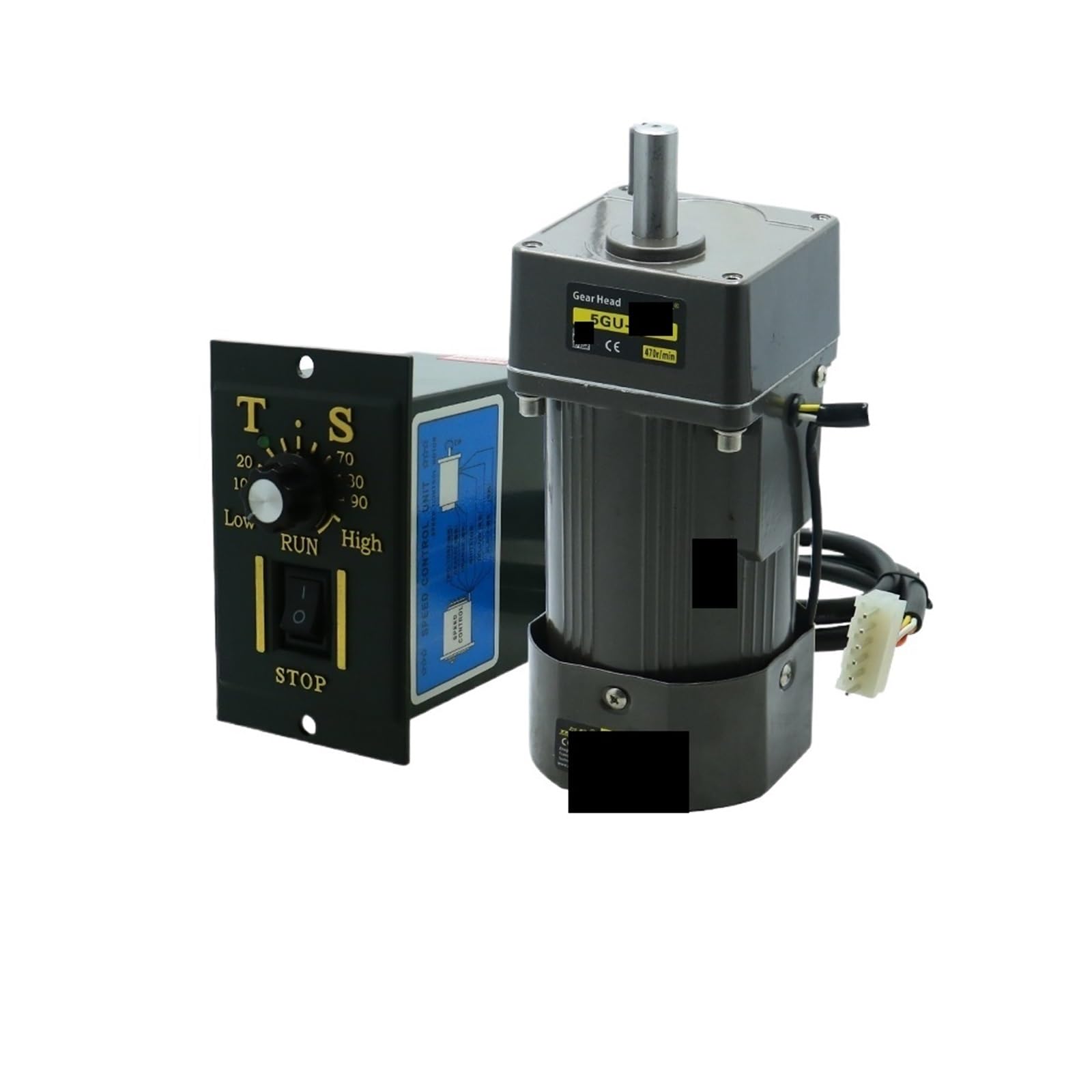 MUYTQAERG Motor Single-Phase 120W AC 220v 50/60hz Asynchronous Induction Shaft 15mm 12mm DC(0-23RPM)
