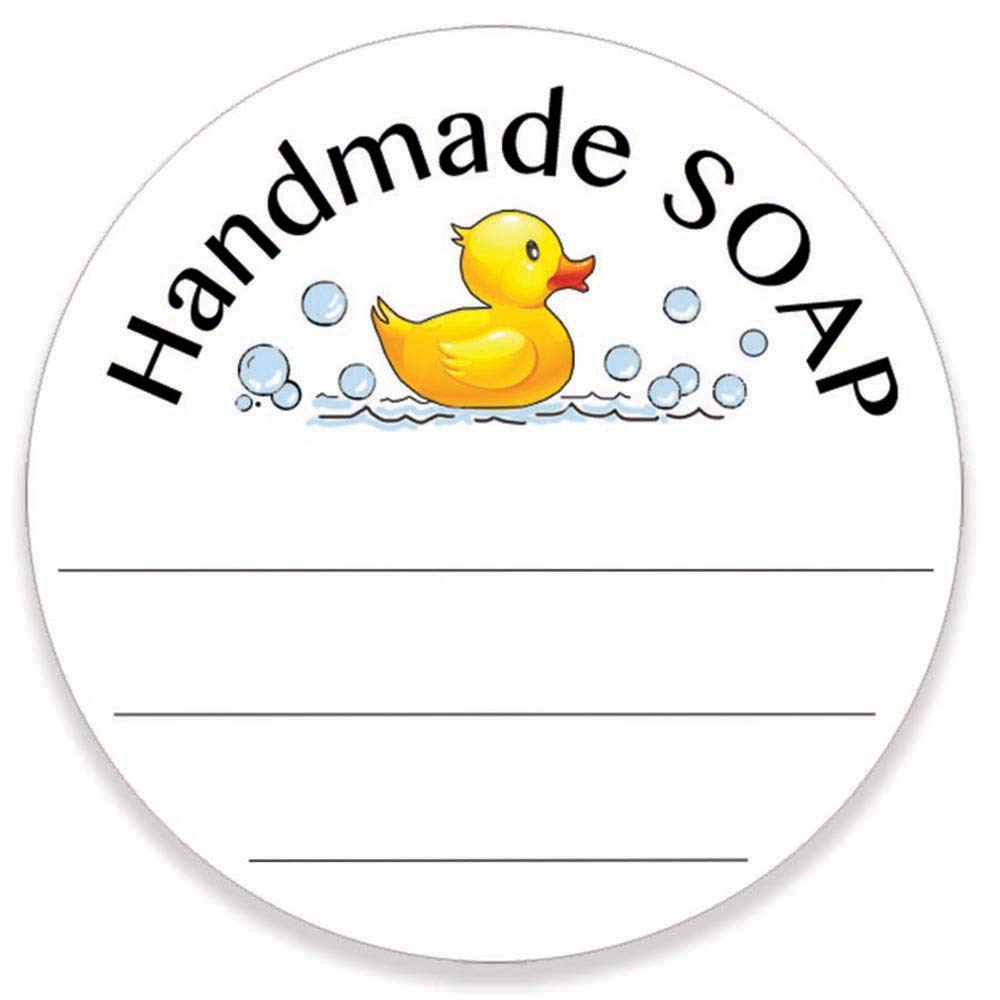 120 (2 inch) Handmade SOAP, Matte Sticker Labels, Fun Rubber Ducky Soap Labels, Add info to Your Handmade Soaps.