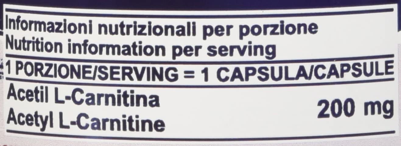 Prolabs Acetil l-carnitina 200 compresse (pack 2 confezioni) - acetyl carnitina