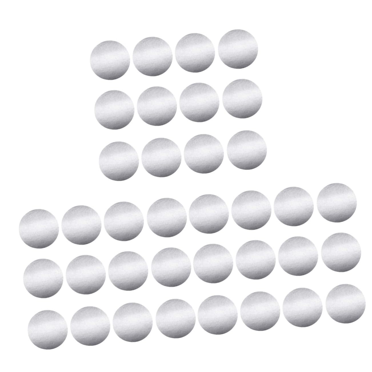 MAGICLULU 3 Set Di Etichette Adesive Rotonde Antigraffio Decalcomanie Per Feste Quaderni Mobili Facili Da Staccare 2 * 3