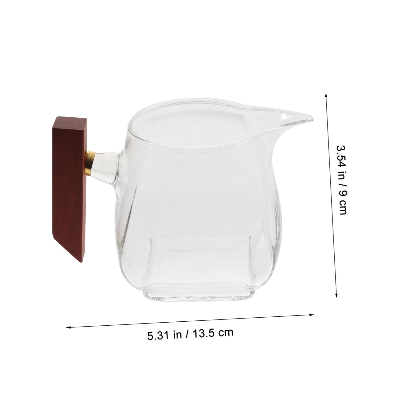 STOBAZA Gravy Boat with Handle Versatile Sauce Pitcher for Gravy Dipping Sauces and Salad Dressings Easy to Clean Heat Insulated for Home Cafe and Restaurant