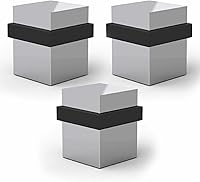 Vista 75 de Mega Handles Tope de puerta de piso, protector de pared de instalación rápida, protectores de pared para pomos de puerta, tope de puerta de piso