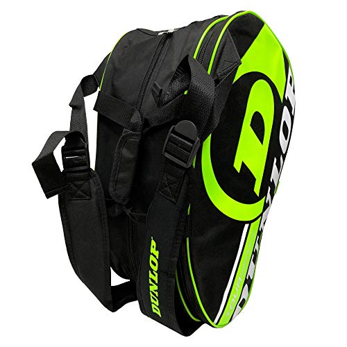 Dunlop Tour Intro Padelrackettas, zwart/bloemgeel - Image 4