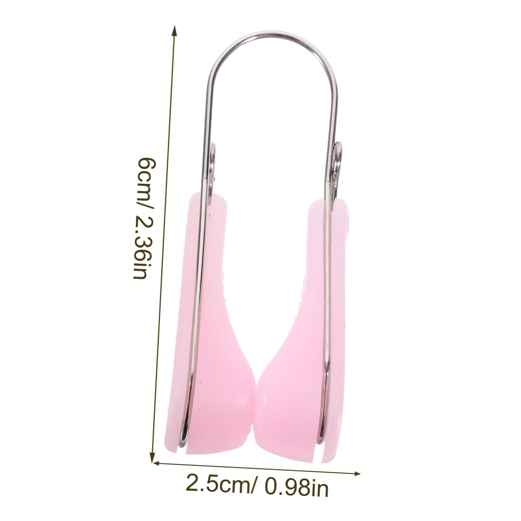 FRCOLOR Face Beauty Tool Nose Shaper Lifting Clip Nose Corrector Straightener 3pcs Silicone Random