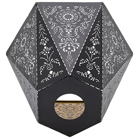 Modern Scandinavian Style Hexagonal Lamp Shade Cover