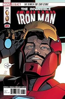 Comic Invincible Iron Man #599 Leg Book