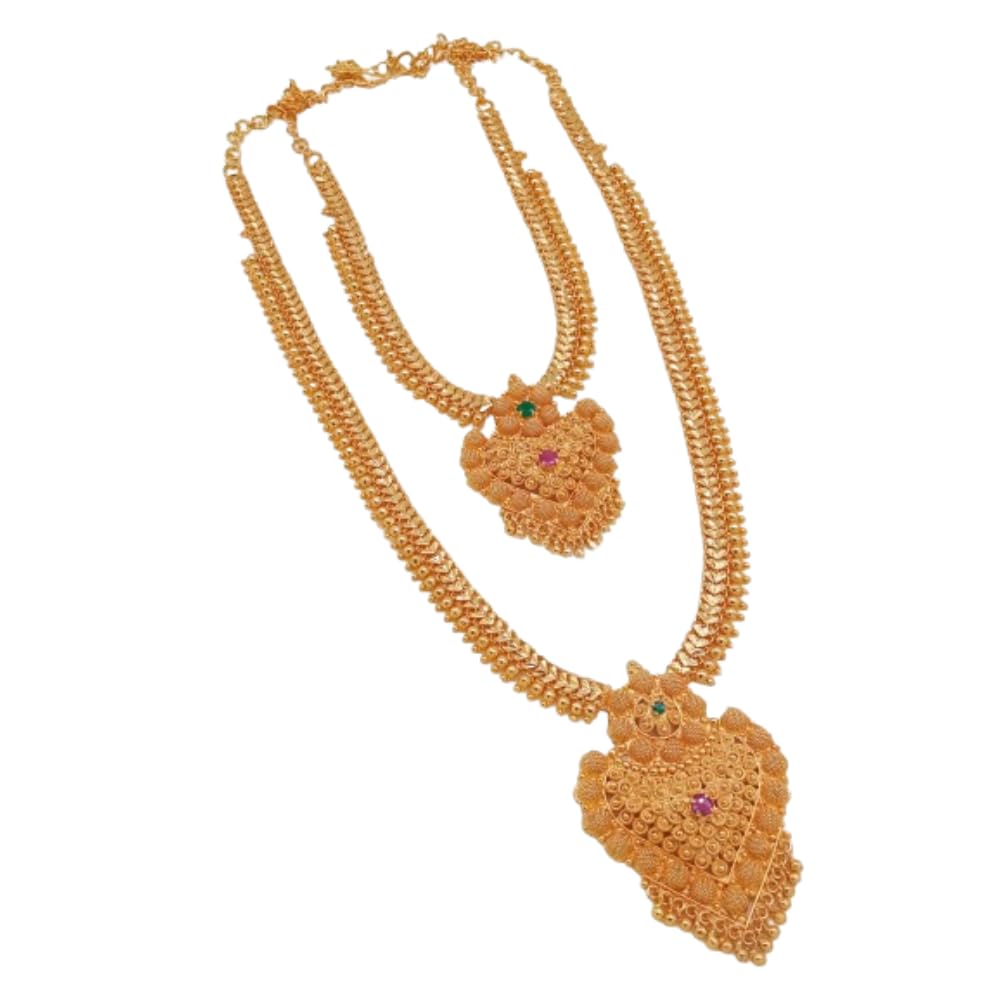 MILLION COLOURS Exquisite Gold Covering Necklace Haram for Women - Traditional Elegance and Modern aram set (B0CVS6YPKH) Amazon Price History, Amazon Price Tracker