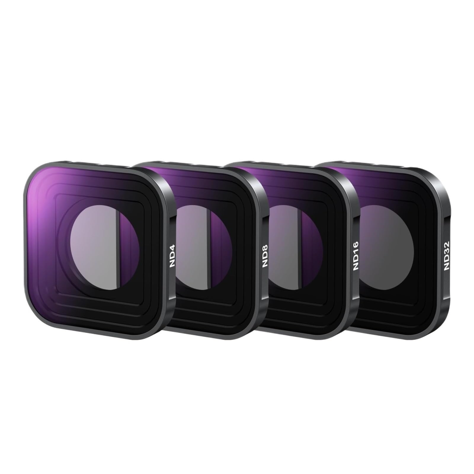 Filtro CPL ND, compatibilidad for GoPro Hero 13 12 11 10 9 HD filtros de cámara acción polarizadores circulares densidad neutra delgada multicapa(4 Pack ND Filter Set)