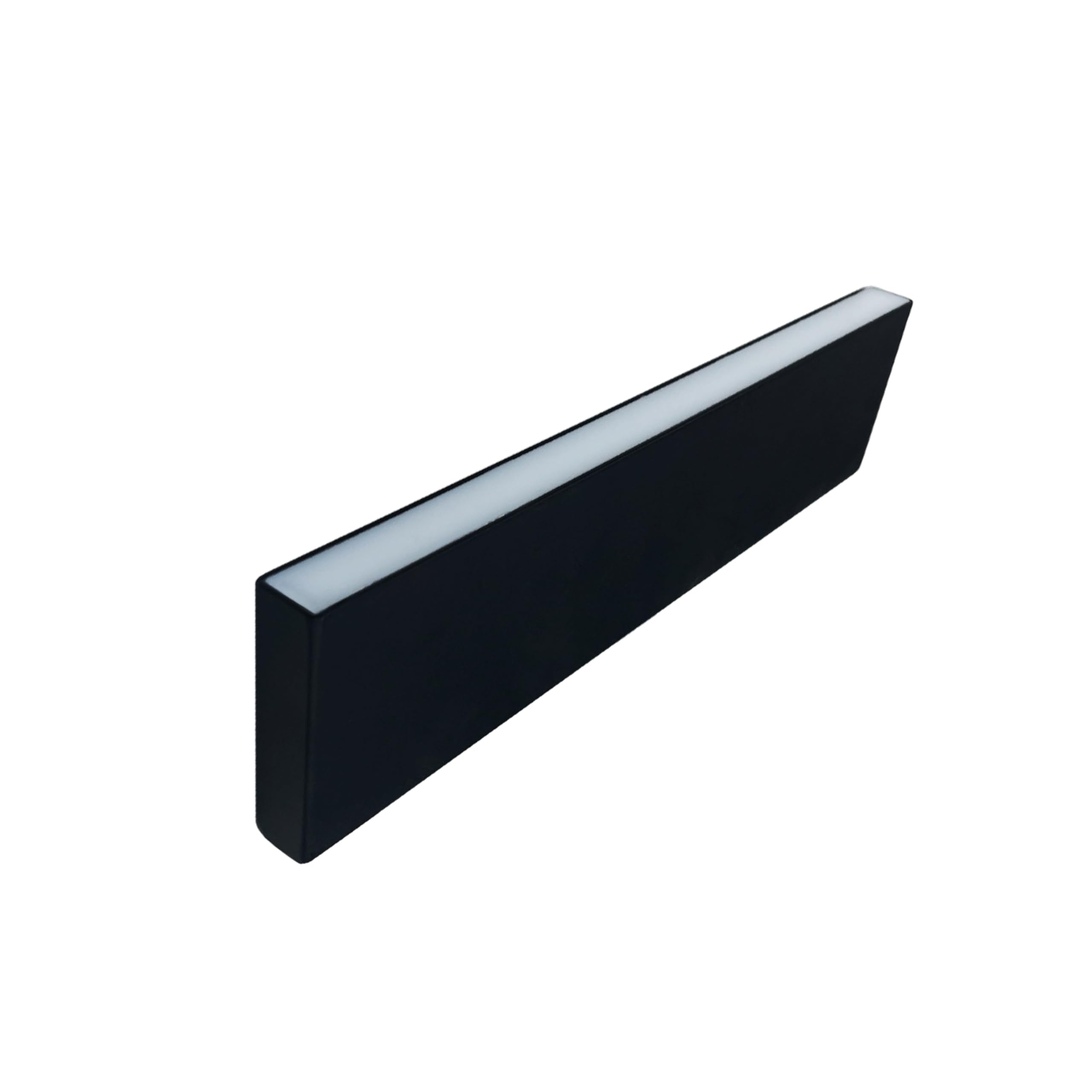 LUMENGY Paver Light Slim 0.5x9 Inch (0.55x8.85), 5000K Daylight, Glare-Free Linear Lighting for Driveways, Walkways and Paver Borders, 12V Hardwired, IP67 Waterproof, Drive-Over Rated