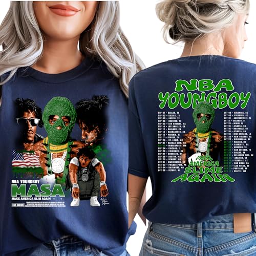 Yo.u.ngb.oy Music M.ASA Tour Shirt, Nev.er Bro.ke Again Shirts Multi3