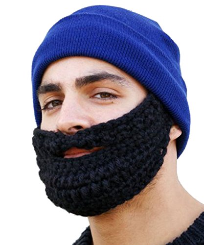 RockJock Fuzz Face Wacky Barbe Detachable Homme Garçon Fille Hiver chaud Bean.