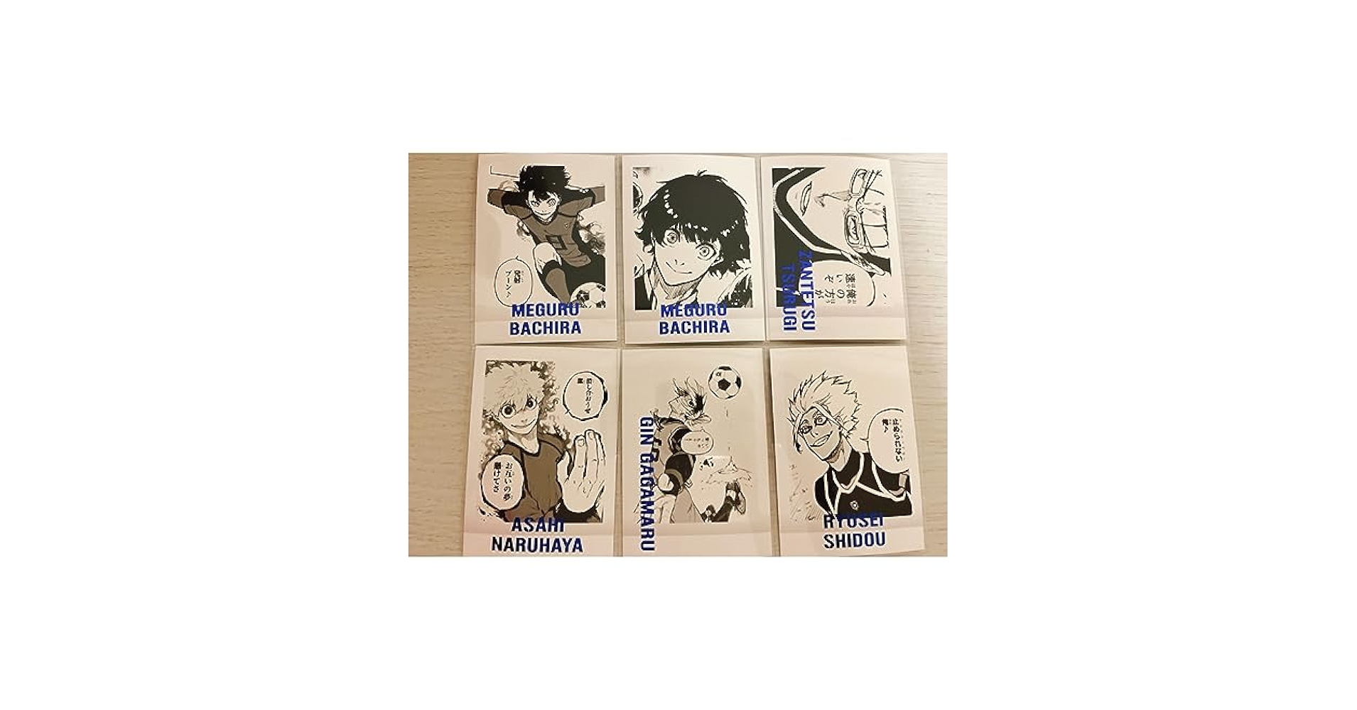 ブルーロック展 ぱしゃこれ 蜂楽×125 蜂楽廻＆潔世一A】ブルーロック ぱしゃこれ PREMIUM - トレカ