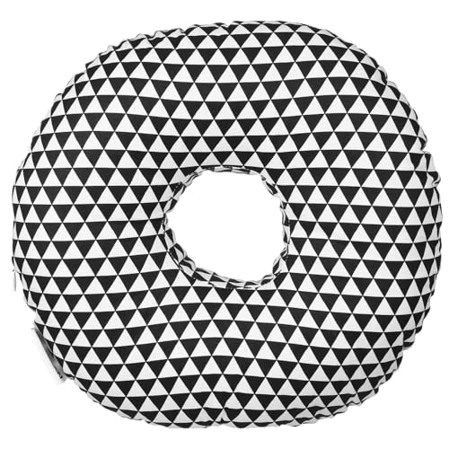 Cabilock Donut Pillow for Ear Memory Foam Pillow Ear Hole for Comfortable Sleep