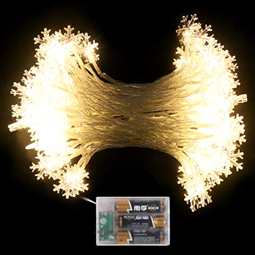 CINECE LEDイルミネーションライト ジュエリーライト 40球 6m 電池式 リ 防水 防塵仕様 屋外 室内 ガーデンライト 正月 クリスマス 結婚式 飾り ストリングライトー