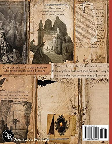 The Raven Junk Journal Pages & Ephemera: Kit Includes 59 Gothic Edgar A Poe Papers For Scrapbooking And Collage Gustav Dore - Image 2