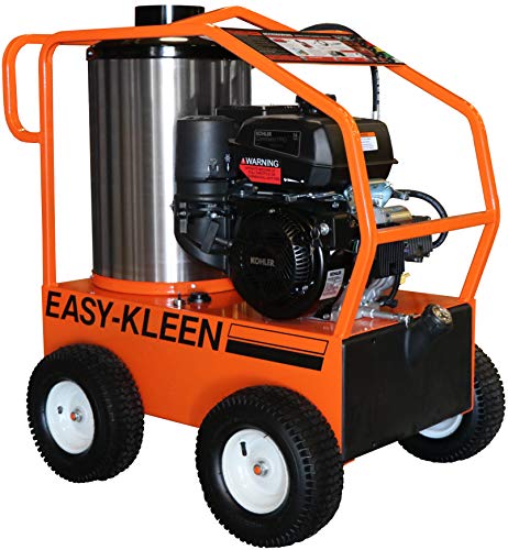 Easy-Kleen Professional 4000 PSI (Gas - Hot Water) Pressure Washer w  Kohler Engine & Electric Start (12V Burner)