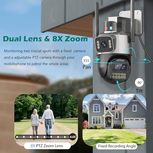PTZ Outdoor Security Camera
