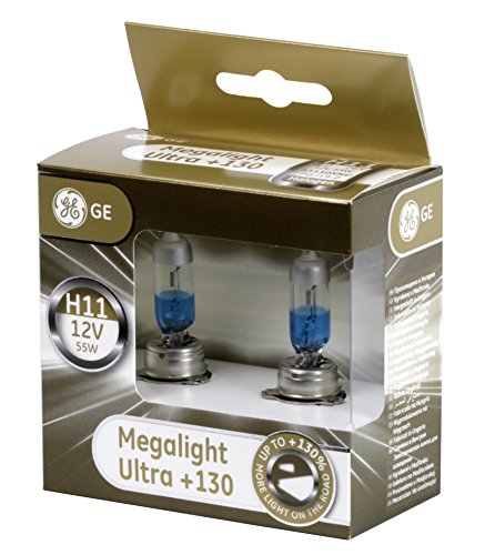 GE General Electric H11 MegaLight Ultra +130% 2 St. P43t 53110XNU