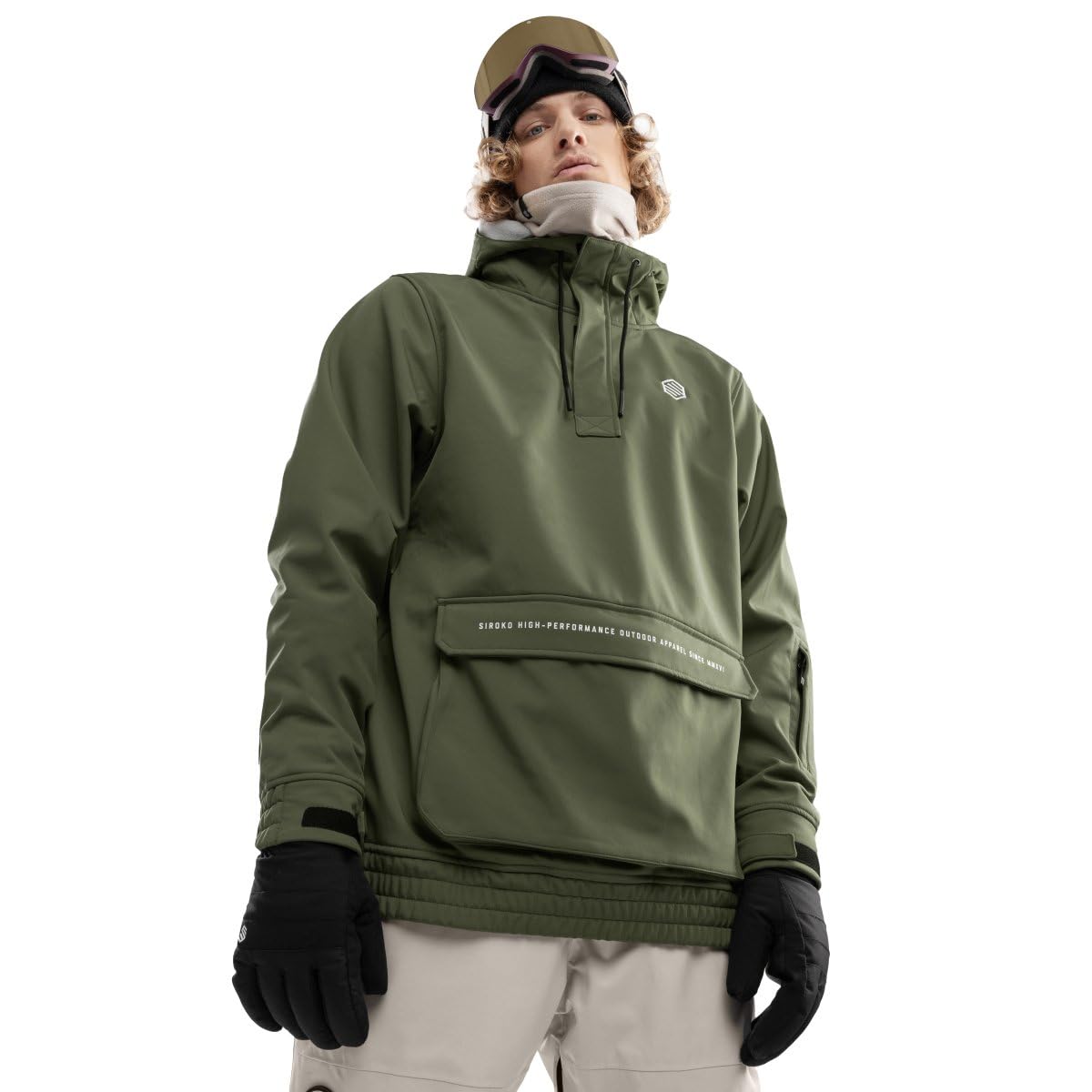 SIROKO - Snowboardjacke mit Kängurutasche W3 Robson