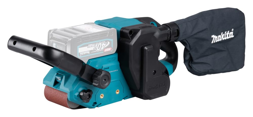 Makita BS001GZ01 - Lijadora de banda sin escobillas XGT de iones de litio de 40 V máx. se suministra en una funda Makpac, baterías y cargador no incluidos