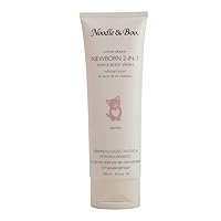 Vista 2 de Noodle & Boo Baby Bath & Massage Gift Set – Includes 4 oz Newborn Hair & Body Wash & Super Soft Lotion, Hypoallergenic, Pediatrician-Tested