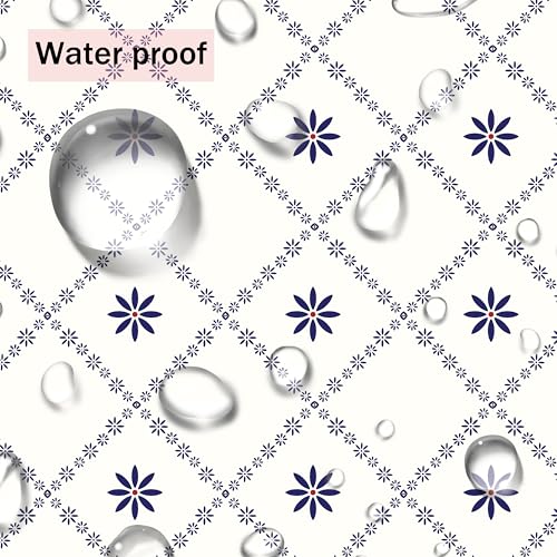 Oval Tablecloth -60x84 Inch, Polish Pottery Style Rustic Tablecloth Classic French Country Printed Table Cover for Farmhouse Decoration, Suitable for Home, Kitchen, Indoor and Outdoor Dining Table by Virtumob - Used condition - Image 5