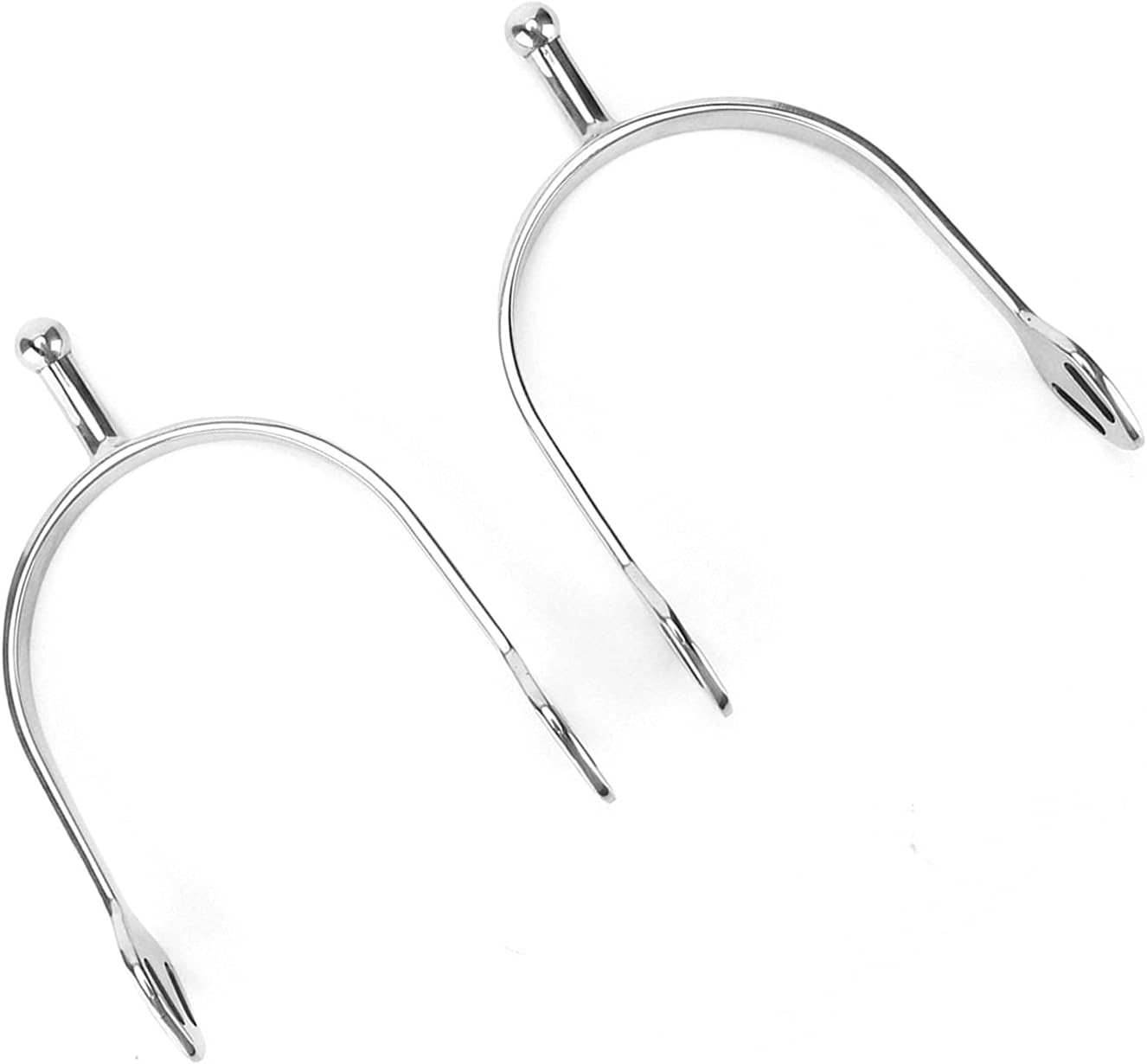 Horse Spurs Womens Spurs Espuelas para Caballos para Hombre, Adjustable Westen Spurs Stainless Steel for Horsemanship Lovers, Frenos Caballos for Rider, Harmless to Horse Protecciones
