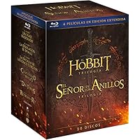 El Hobbit Trilogía - El Señor de los Anillos Trilogía [30 discos]