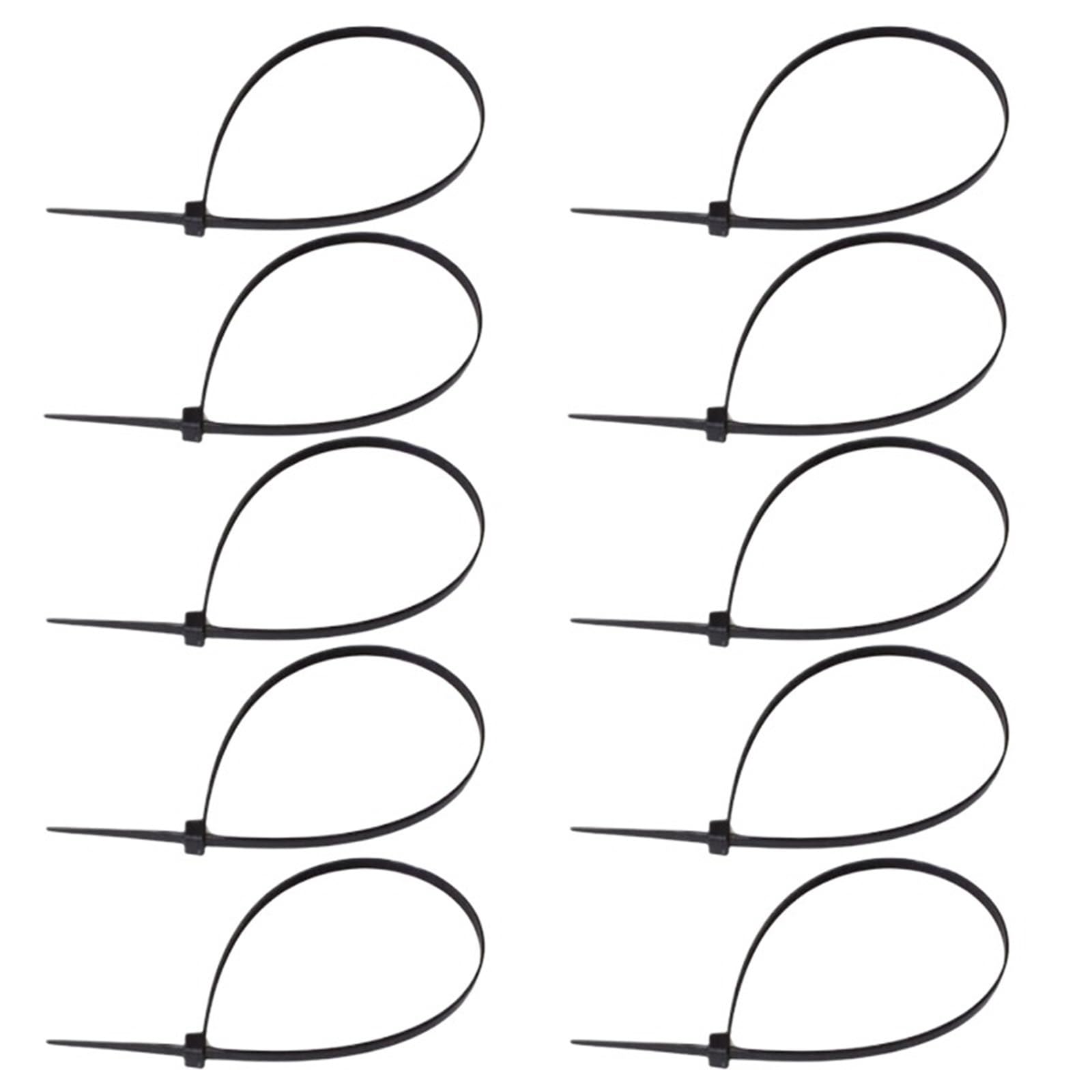 Wattsbvd One Color 10Pcs Plastic Zip Ties 425-158 Compatible With Outdoor Power Construction Heavy Equipment