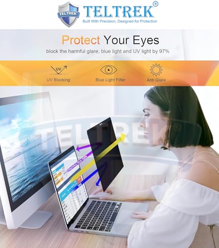 Image of Eye Friendly AntiBlue Light, Anti UV, Anti Glare Matte Finish Screen Guard Designed For Macbook Air 13.6 Inch M2 / M3 / M4 Chip A2681 A3113 A3240 [2022-2025] Screen Protector