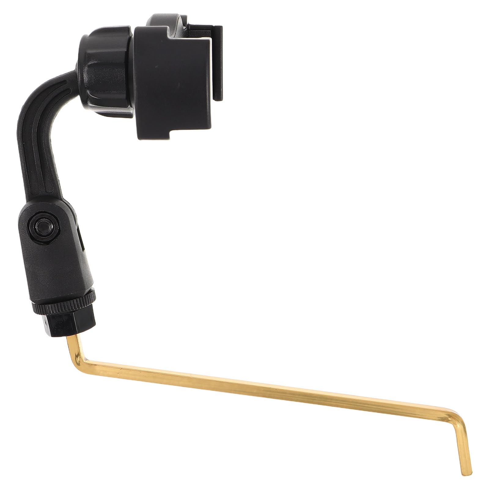 Supporto per Cellulare per Sassofono Clip Lyre, Design Portatile in Abs e Acciaio Inossidabile, per Esercitazioni a Casa e Performance All'aperto