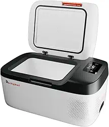 Geladeira Portátil Caminhão 20 Litros 12v 24v 110v 220v Bluetooth