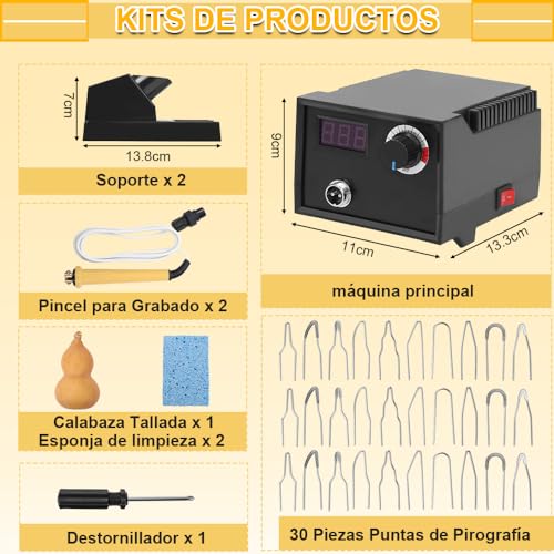 Mejores precios y opiniones de Pirograbador listamos los 10 mejores. 18 Imagen adicional