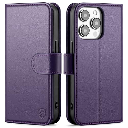 BoxCastle for iPhone 12/12 Pro Wallet Case with Card Holder,Purple by BoxCastle - Used condition - US$18.89