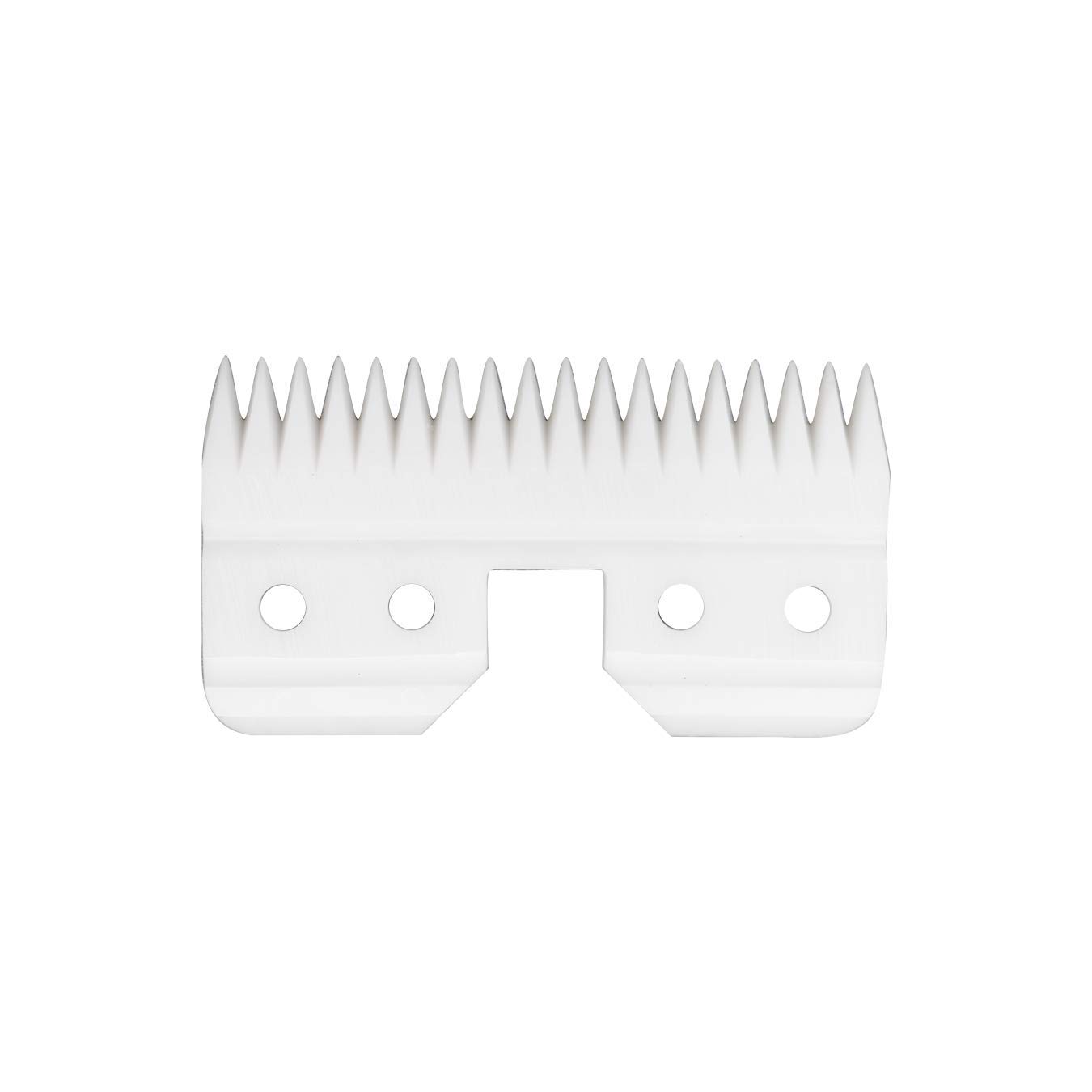 AIRERA1 Pack Replacement Blade Cutter for Fast Feed, 18 Teeth Ceramic Moving Blade, Grooming Tools Replacement Ceramic Cutters for Pets/Human, Fits AG/A5 Hair Clippers(1 Pack, White)
