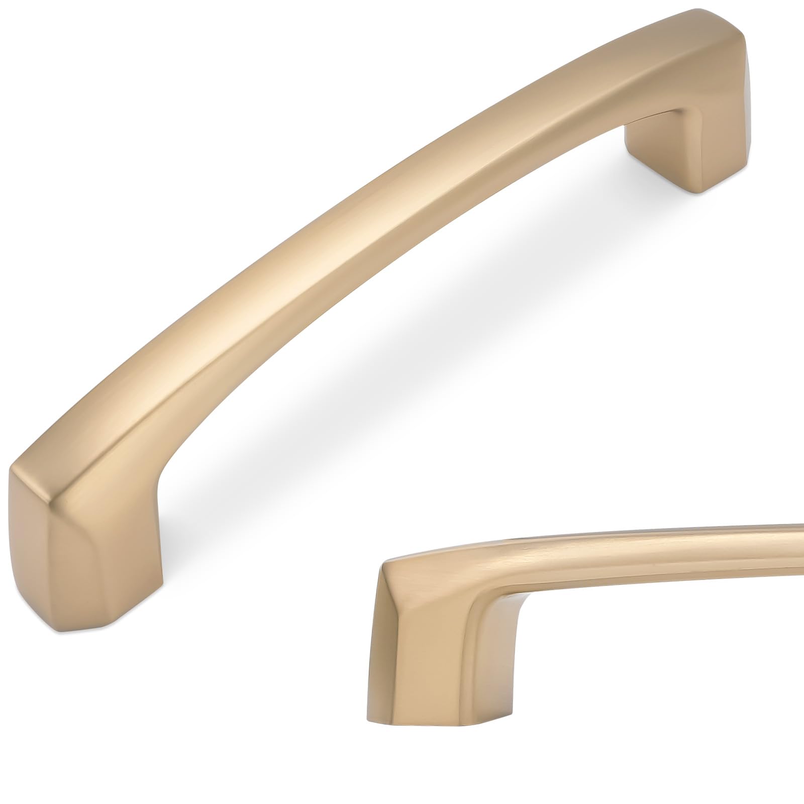 10 Pack 5 Inch Kitchen Cabinet Handles Brushed Satin Nickel Cabinet Pulls Silver Drawer Pulls Zinc Alloy Kitchen Hardware — Amazon image 19
