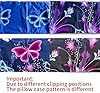 SDY 3PCS Butterfly Comforter Set Full, Butterflies Floral Comforter Set, Purple Comforter Full Size, Girls Bedroom Princess Bedding Set for Kids, Toddler, Children, Teenage, Baby, Women… #1